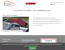 Tablet Screenshot of kuschmierz-immobilien.de